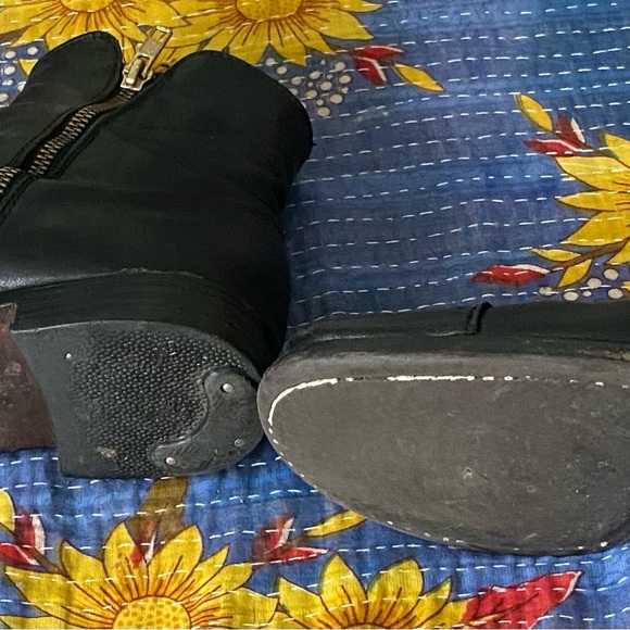 Fiorentini + Baker Women's Black Leather Boots - Picture 6 of 8